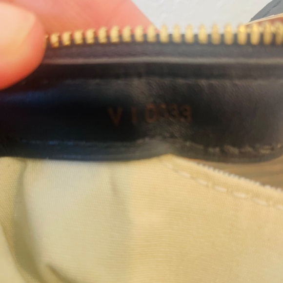 EUC Louis Vuitton Mini Monogram Josephine - Navy Blue - Picture 10 of 14